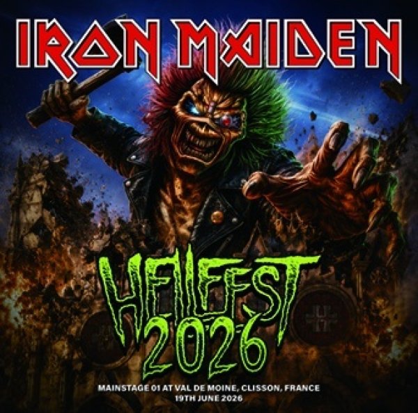 Photo1: IRON MAIDEN - HELLFEST 2026 2CDR [Shades 2703] (1)
