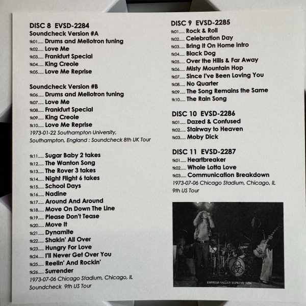 Photo3: LED ZEPPELIN - THE WIZARD 2nd Editin 11CD SOUNDBOARD COLLECTION [EMPRESS VALLEY]  (3)