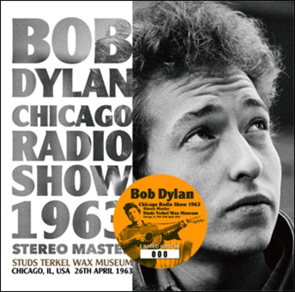 Photo1: BOB DYLAN - CHICAGO RADIO SHOW 1963 STEREO MASTER CD (1)