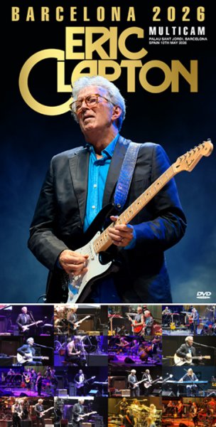 Photo1: ERIC CLAPTON - BARCELONA 2026 MULTICAM DVDR [Uxbridge 2931] (1)