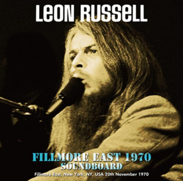 Photo1: LEON RUSSELL - FILLMORE EAST 1970 SOUNDBOARD CDR [Uxbridge 2927] (1)