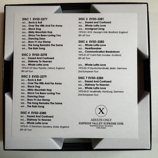 Photo4: LED ZEPPELIN - THE WIZARD 2nd Editin 11CD SOUNDBOARD COLLECTION [EMPRESS VALLEY]  (4)