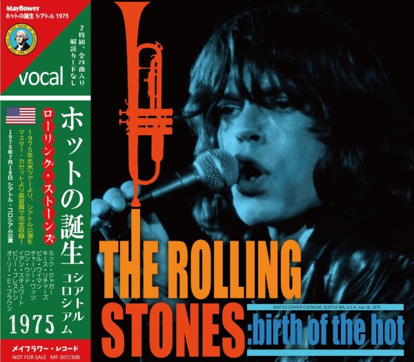 Photo1: THE ROLLING STONES - 1975 BIRTH OF THE HOT 2CD [MAYFLOWER] (1)