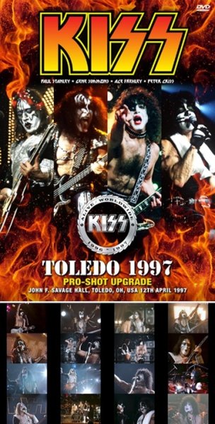 Photo1: KISS - TOLEDO 1997 PRO-SHOT UPGRADE DVDR [Shades 2711] (1)