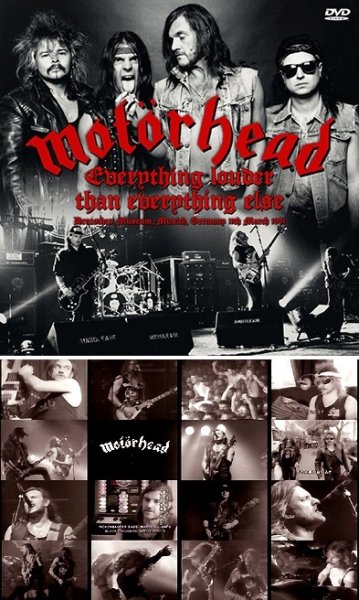 Photo1: MOTORHEAD - EVERYTHING LOUDER THAN EVERYTHING ELSE DVDR (1)
