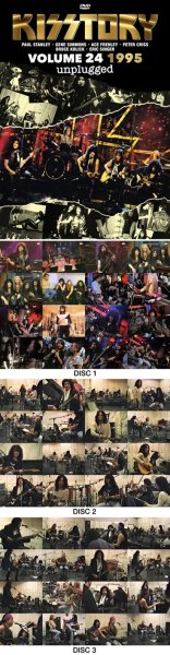 Photo1: KISS - KISSTORY VOLUME 24 1995 UNPLUGGED 3DVDR [Shades 2713] (1)