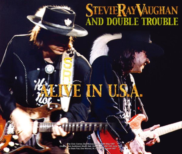 Photo1: STEVIE RAY VAUGHAN & DOUBLE TROUBLE - ALIVE IN U.S.A. 6CDR [Uxbridge 155] (1)