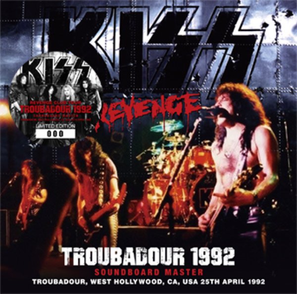 Photo1: KISS - TROUBADOUR 1992 SOUNDBOARD MASTER 2CD [ZODIAC 883] (1)