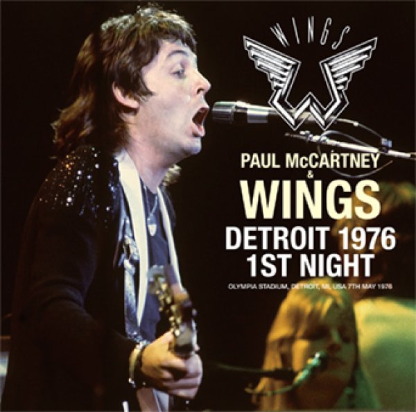Photo1: PAUL McCARTNEY & WINGS - DETROIT 1976 1ST NIGHT 2CD [ Merseyside 030] (1)