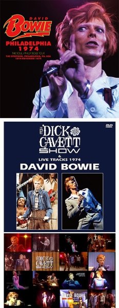 Photo1: DAVID BOWIE - PHILADELPHIA 1974: THE SOUL/PHILLY DOGS TOUR CD*2nd Press plus Bonus DVDR "THE DICK CAVETT SHOW & LIVE TRACKS 1974 [Wardour-234] (1)