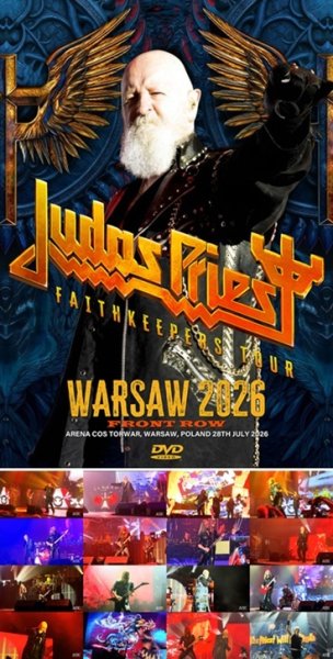 Photo1: JUDAS PRIEST - WARSAW 2026 FRONT ROW DVDR [Shades 2721] (1)