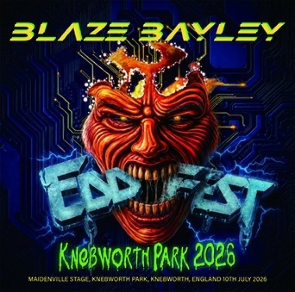 Photo1: BLAZE BAYLEY - EDDFEST: KNEBWORTH PARK 2026 CDR [Shades 2729] (1)