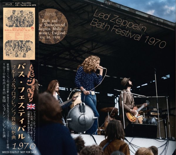 Photo1: LED ZEPPELIN - 1970 BATH FESTIVAL 2CD [WENDY] (1)