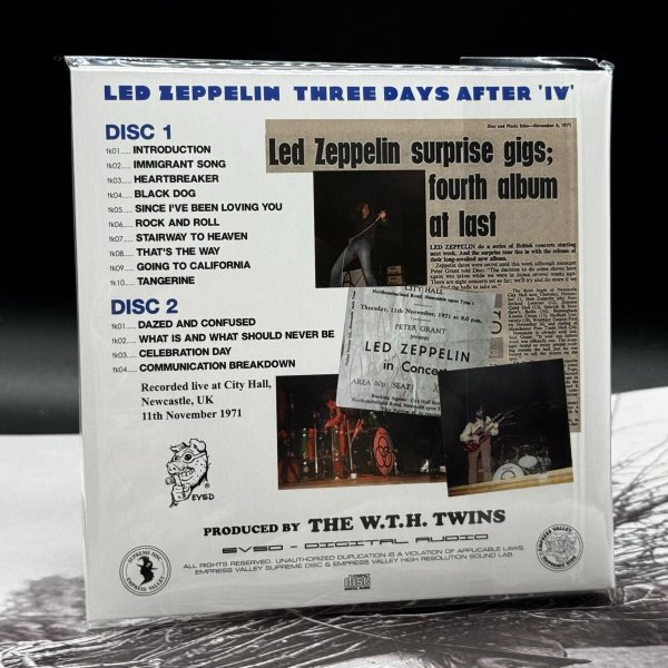 Photo6: LED ZEPPELIN - IV INFANCY - "The Impact of Led Zeppelin" 5CD BOX SET with Poster [EMPRESS VALLEY] (6)