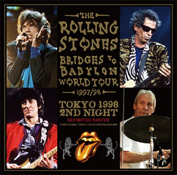 Photo1: THE ROLLING STONES - TOKYO 1998 2ND NIGHT: DEFINITIVE MASTER 2CD (1)