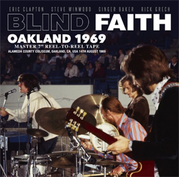 Photo1: BLIND FAITH - OAKLAND 1969 MASTER 7" REEL-TO-REEL TAPE CD [Beano-339] (1)