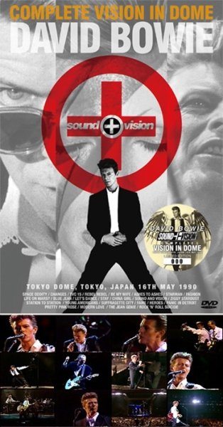 Photo1: DAVID BOWIE - COMPLETE VISION IN DOME DVD with New Artworks (1)