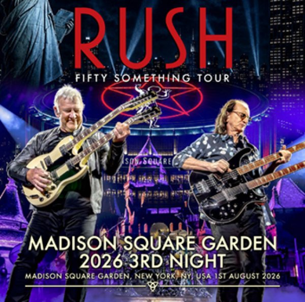 Photo1: RUSH - MADISON SQUARE GARDEN 2026 3RD NIGHT 2CDR [Uxbridge 2955] (1)
