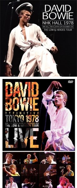 Photo1: DAVID BOWIE - NHK HALL 1978 2CD plus Bonus DVDR "DEFINITIVE TOKYO 1978"  [Wardour-584]  (1)