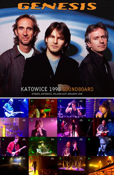 Photo1: GENESIS - KATOWICE 1998 SOUNDBOARD 2CDR+DVDR [Amity 878] (1)