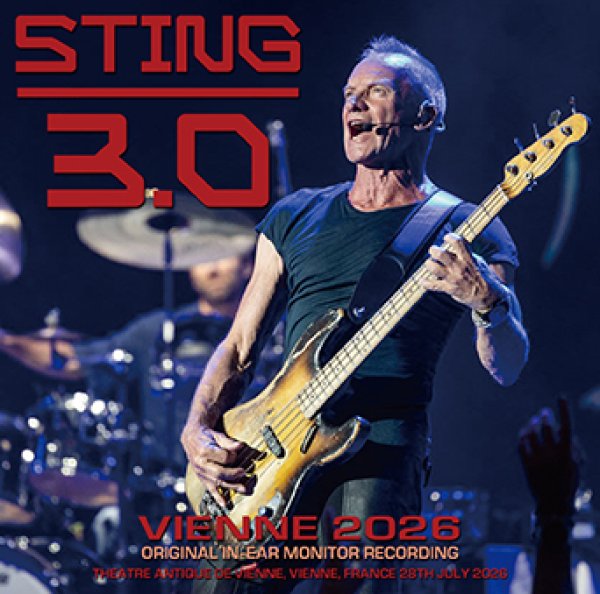 Photo1: STING - VIENNE 2026 ORIGINAL IEM RECORDING 2CDR [Uxbridge 2946] (1)