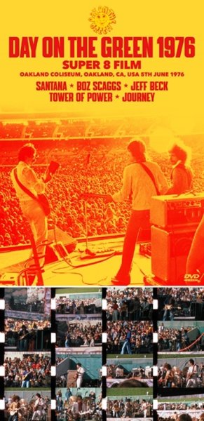 Photo1: V.A. - SANTANA, BOZ SCAGGS, JEFF BECK, TOWER OF POWER, JOURNEY - DAY ON THE GREEN 1976: SUPER 8 FILM DVDR [Uxbridge 2968] (1)