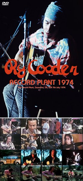 Photo1: RY COODER - RECORD PLANT 1974 DVDR [Uxbridge 2961] (1)