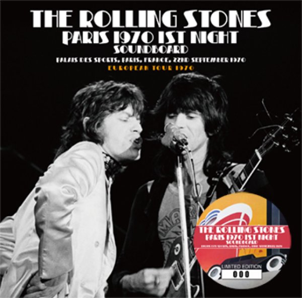 Photo1: THE ROLLING STONES - PARIS 1970 1ST NIGHT SOUNDBOARD CD (1)