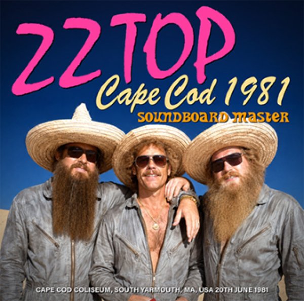 Photo1: ZZ TOP - CAPE COD 1981 SOUNDBOARD MASTER CDR [Shades 2739] (1)