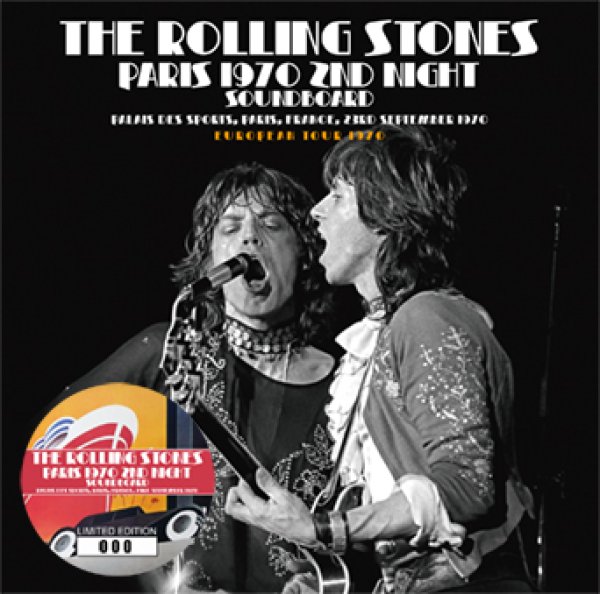Photo1: THE ROLLING STONES - PARIS 1970 2ND NIGHT SOUNDBOARD CD (1)