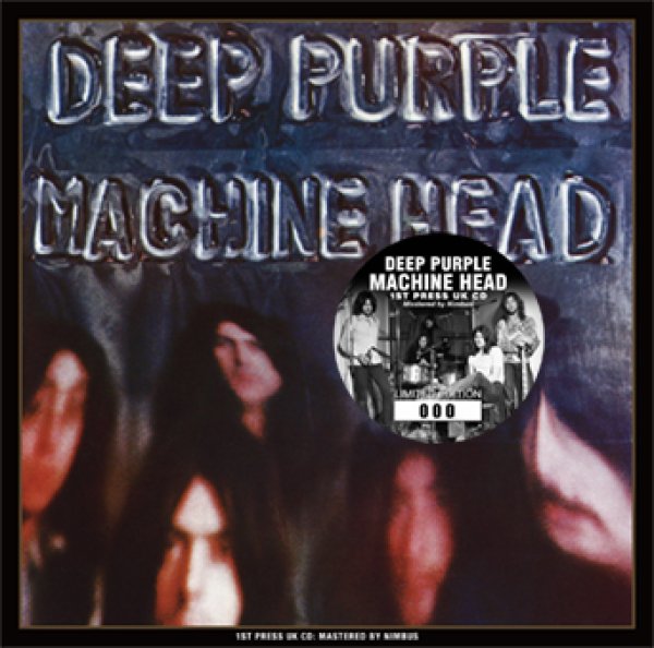 Photo1: DEEP PURPLE - MACHINE HEAD 1ST PRESS UK CD: MASTERED BY NIMBUS CD (1)