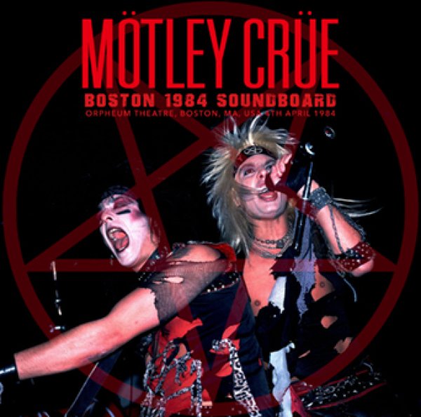 Photo1: MOTLEY CRUE - BOSTON 1984 SOUNDBOARD CDR [Shades 2741] (1)