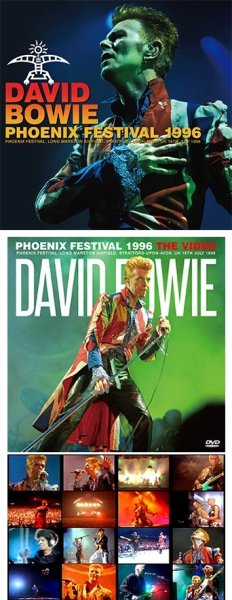Photo1: DAVID BOWIE - PHOENIX FESTIVAL 1996 2CD + Ltd Bonus DVDR "PHOENIX FESTIVAL 1996: THE VIDEO" [Wardour-379] (1)