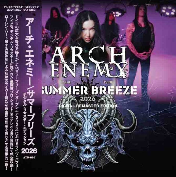 Photo1: ARCH ENEMY - SUMMER BREEZE 2026 -DIGITAL REMASTER EDITION- 2CDR + BDR   [A-TERA RECORDS/XAVEL] (1)
