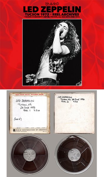 Photo1: LED ZEPPELIN - TUCSON 1972 REEL ARCHIVES 3CD (1)