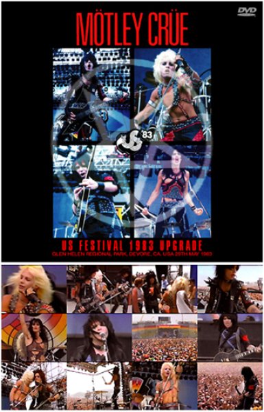 Photo2: MOTLEY CRUE - US FESTIVAL 1983 DEFINITIVE SOUNDBOARD MASTER CD plus Bonus DVDR "US FESTIVAL 1983 UPGRADE [ZODIAC 893] (2)