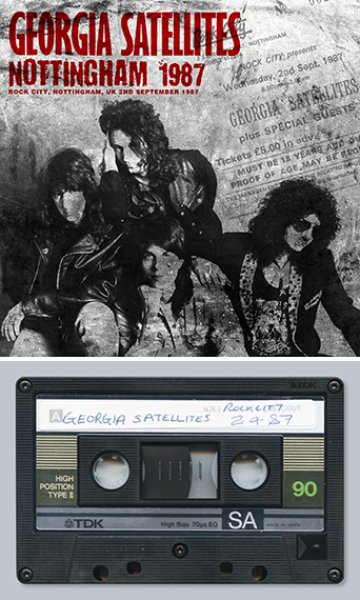 Photo1: THE GEORGIA SATELLITES - NOTTINGHAM 1987 2CDR [Uxbridge 748] (1)