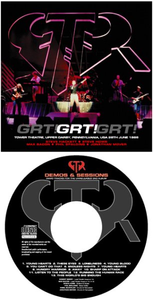 Photo1: GTR - GRT! 2CDR + Bonus CDR "DEMOS & SESSIONS" [Windmill 067] (1)
