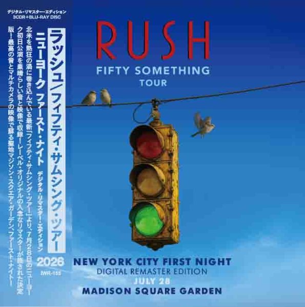Photo1: RUSH - FIFTY SOMETHING TOUR NYC FIRST NIGHT -DIGITAL REMASTER EDITION- 3CDR+BDR [Invisible Works] (1)