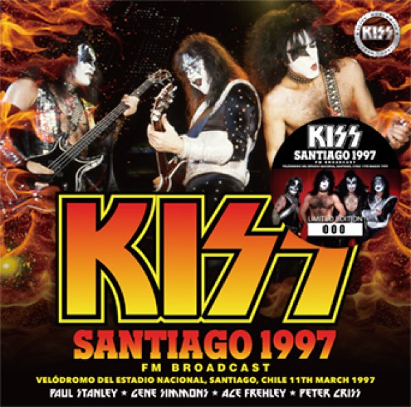 Photo1: KISS - SANTIAGO 1997 FM BROADCAST CD [ZODIAC 899] (1)