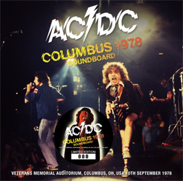 Photo1: AC/DC - COLUMBUS 1978 SOUNDBOARD CD [ZODIAC 897] (1)