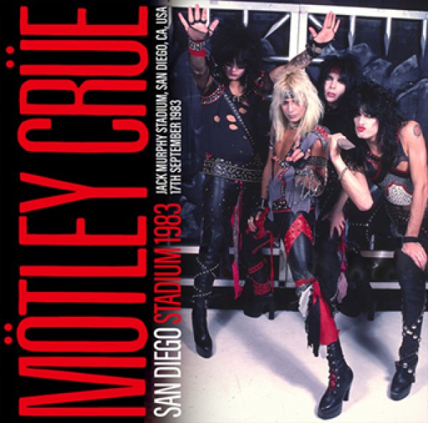 Photo1: MOTLEY CRUE - SAN DIEGO STADIUM 1983 CDR [Shades 2748] (1)