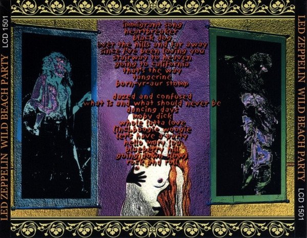 Photo3: LED ZEPPELIN - WILD BEACH PARTY 2CD [LED NOTE] ★★★STOCK ITEM / OUT OF PRINT / VERY RARE★★★ (3)