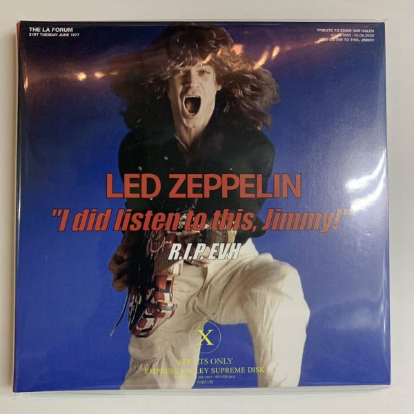 Photo6: LED ZEPPELIN - LISTEN TO THIS EDDIE! Remastered Collection 6CD + Bonus CD  [EMPRESS VALLEY] ★★★STOCK ITEM / OUT OF PRINT / VERY RARE★★★ (6)