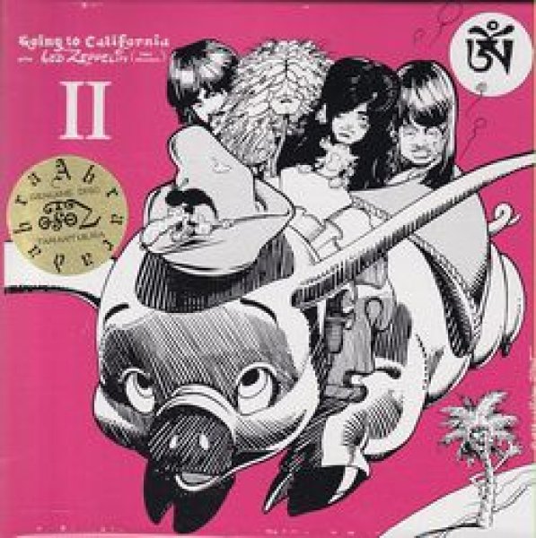 Photo1: LED ZEPPELIN - GOING TO CALIFORNIA II PINK COVER VERY RARE 2CD [TARANTURA] ★★★STOCK ITEM / VERY RARE / OUT OF PRINT★★★ (1)
