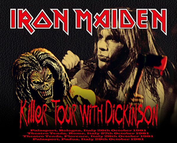 Photo1: IRON MAIDEN - KILLER TOUR WITH DICKINSON 4CDR [Shades 615] (1)