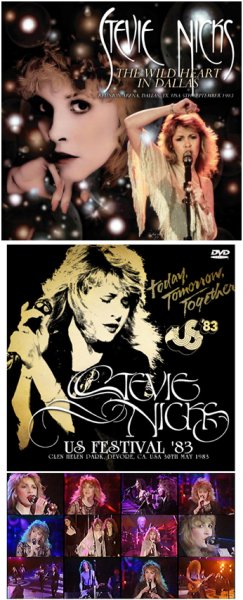 Photo1: STEVIE NICKS - THE WILD HEART IN DALLAS 2CDR + Ltd Bonus DVDR "US FESTIVAL '83" [Uxbridge 488] (1)