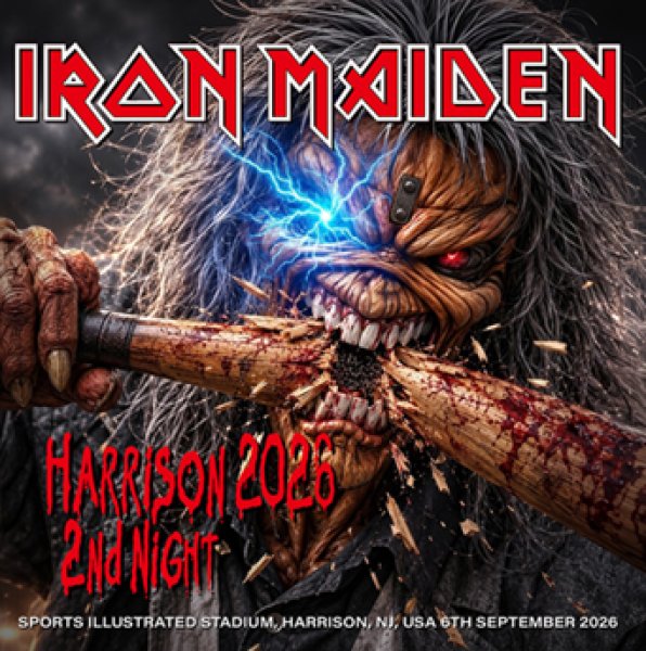 Photo1: IRON MAIDEN - HARRISON 2026 2ND NIGHT 2CDR [Shades 2762] (1)