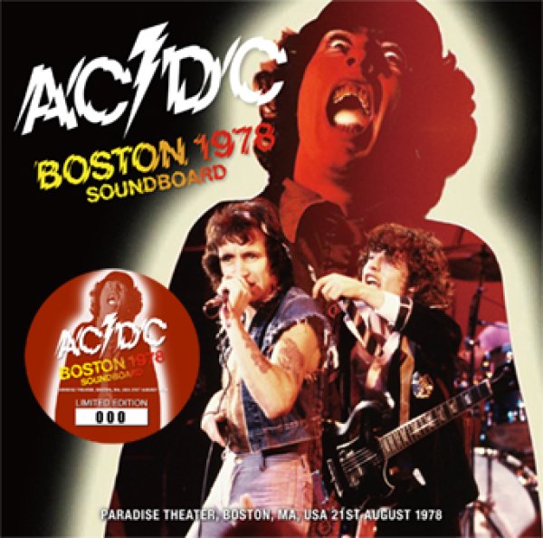 Photo1: AC/DC - BOSTON 1978 SOUNDBOARD CD [ZODIAC 901] (1)