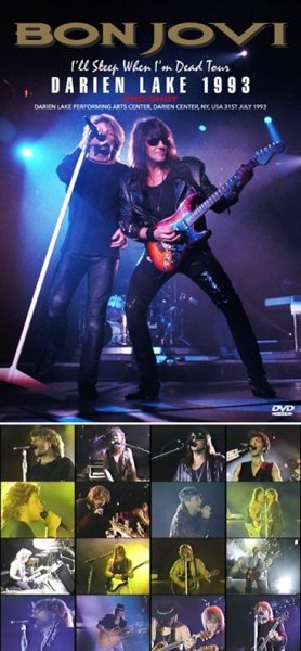 Photo1: BON JOVI - DARIEN LAKE 1993 PRO-SHOT 2DVDR [Shades 2760] (1)